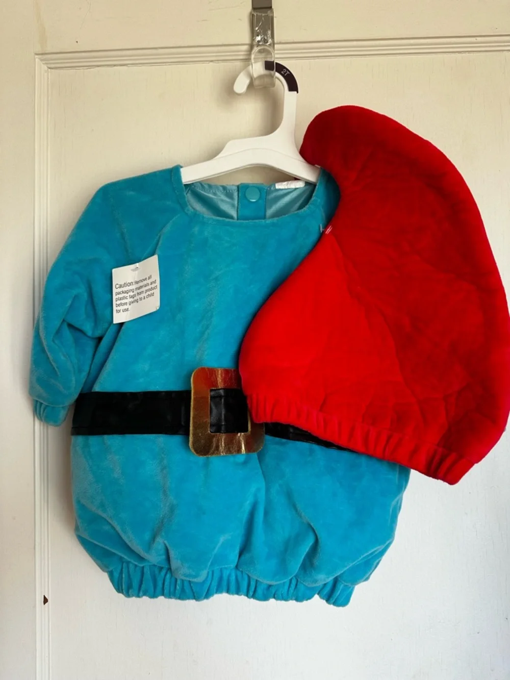 Kids Smurf Costume with Red Hat - Picture 1 of 3